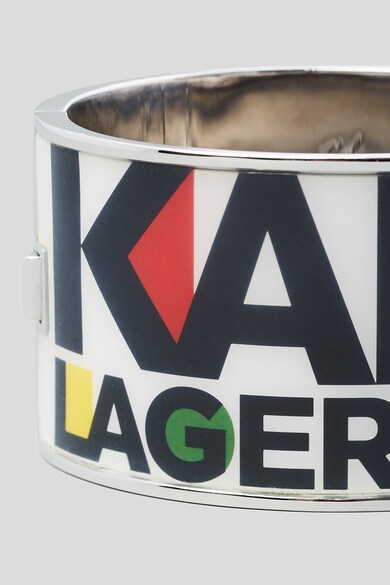 Karl Lagerfeld Bratara rigida cu model logo Femei
