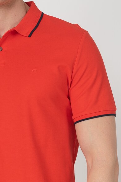 CALVIN KLEIN JEANS Tricou polo din material pique Barbati