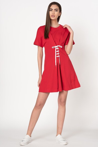 Love Moschino Rochie tip tricou cu prindere cu snur Femei