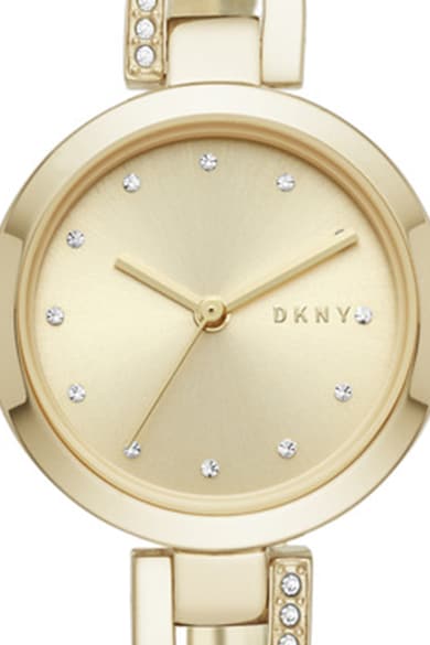 DKNY Ceas analog decorat cu cristale Femei