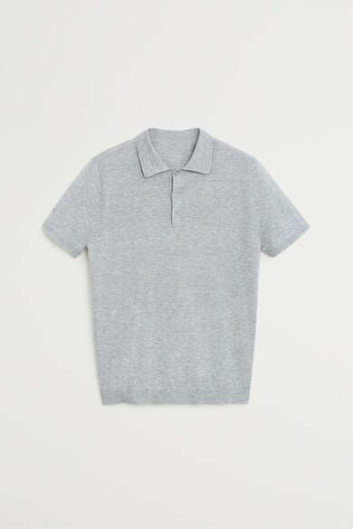 Mango Tricou polo din amestec de in Andrew Barbati