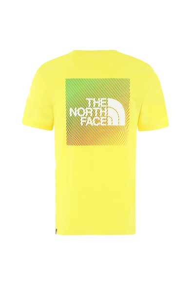 The North Face Tricou cu decolteu la baza gatului si logo supradimensionat Barbati