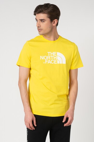 The North Face Tricou cu decolteu la baza gatului si imprimeu logo Easy Barbati