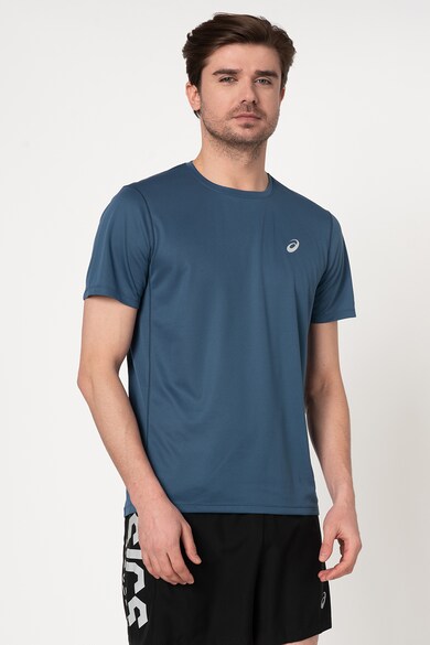 Asics Tricou regular fit cu imprimeu logo pe partea din spate, pentru alergare Barbati