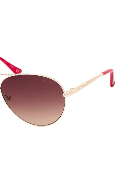 GUESS Ochelari de soare pilot cu lentile in degrade Femei