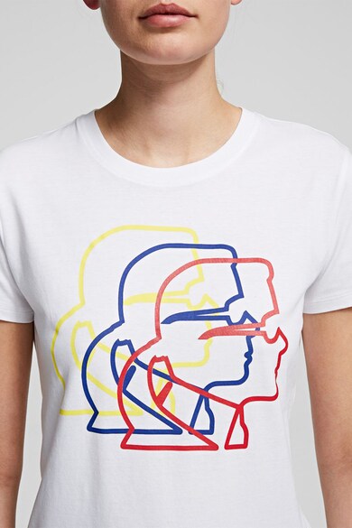 Karl Lagerfeld Tricou cu imprimeu grafic Femei