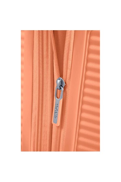 American Tourister Troller  Soundbox Spinner, TSA, Exp, Cantaloupe, 55x40x20 cm Femei