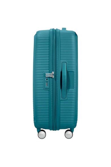 American Tourister Troller  Soundbox Spinner, TSA, Exp, Jade Green, 67x46.5x29 cm Femei