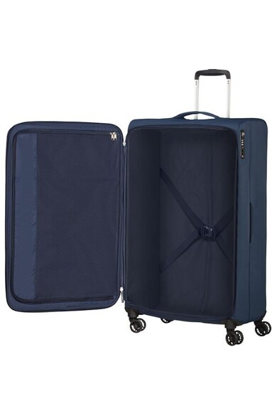 American Tourister Troller  Lite Ray Spinner, TSA, Midnight Navy, 81x47x28 cm Femei