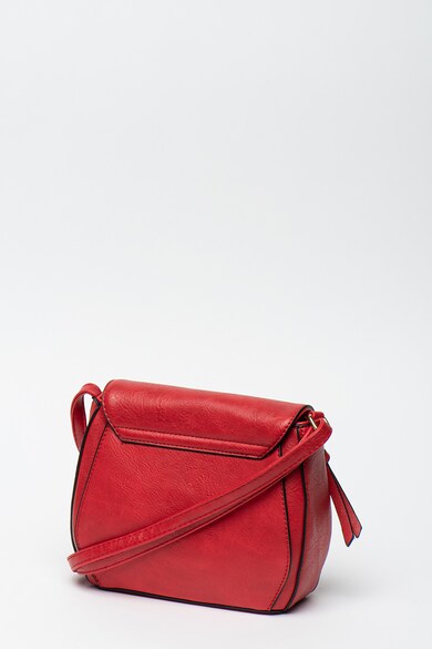 Francesca Rossi Geanta crossbody de piele ecologica, cu fermoare decorative Femei