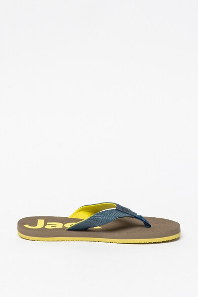 Jack Wolfskin Papuci flip-flop cu imprimeu logo Eezy Femei