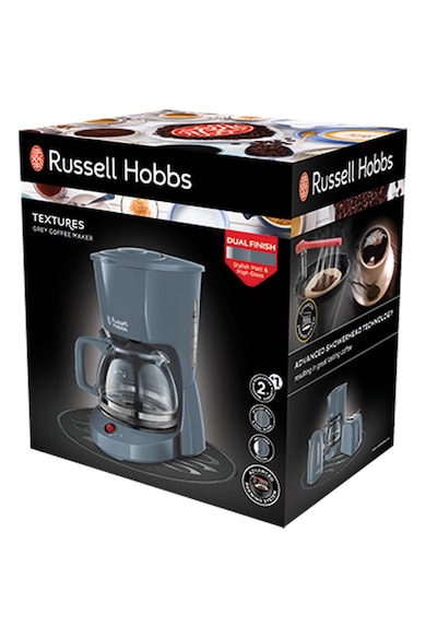 Russell Hobbs Cafetiera  Textures Grey , 1.25l, Gri Femei