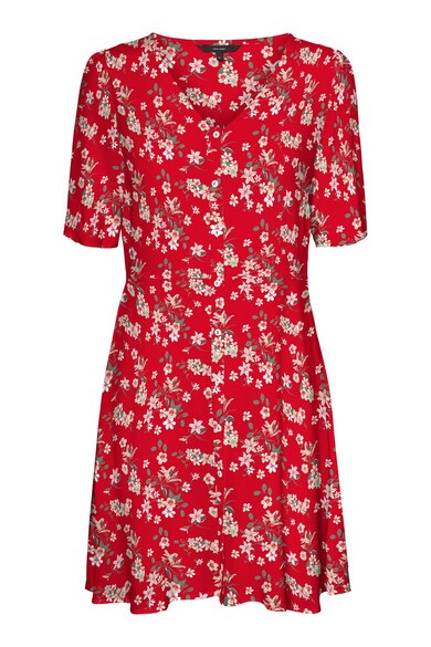 Vero Moda Rochie mini cu decolteu in V si model floral Femei