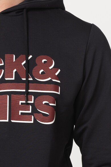 Jack & Jones Суитшърт Dines с качулка и лого Мъже