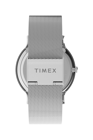 Timex Ceas analog cu bratara cu model plasa Barbati