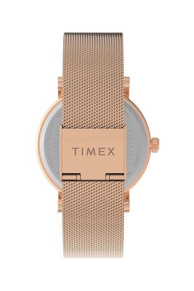 Timex Ceas analog cu bratara cu model plasa Femei