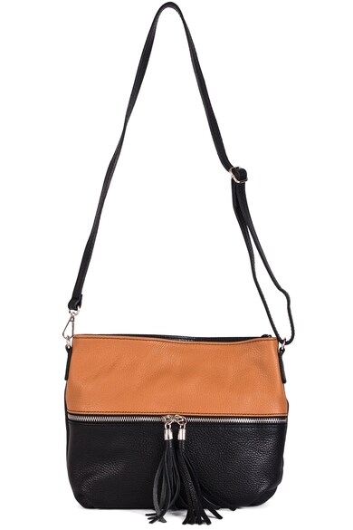 Lucca Baldi Geanta crossbody de piele cu model colorblock Adria Femei