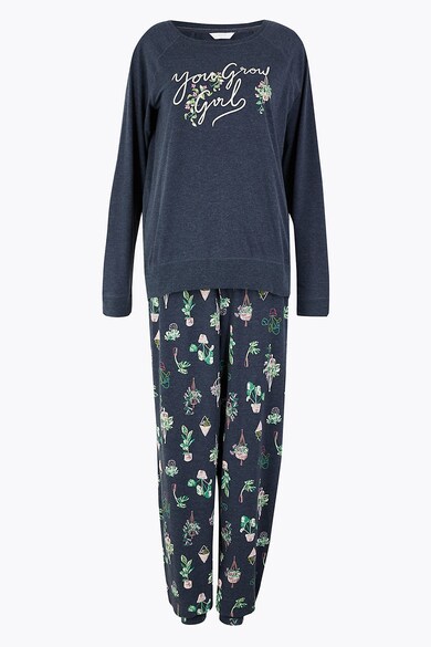 Marks & Spencer Pijama cu diverse imprimeuri Femei