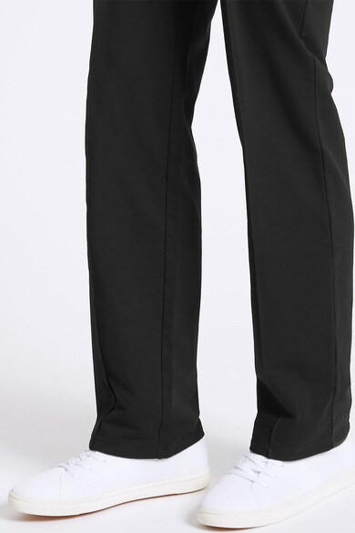 Marks & Spencer Pantaloni jogger cu croiala dreapta si striatie in relief Femei