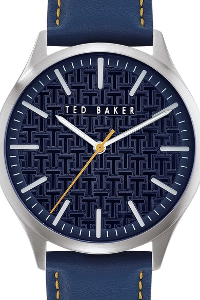 Ted Baker Ceas cu o curea de piele Manhan, 40 mm Barbati