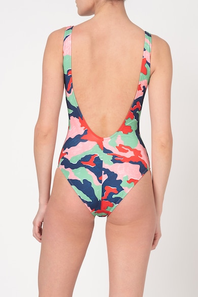 Moschino Costum de baie intreg cu model camuflaj Femei