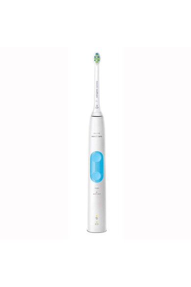 Philips Sonicare Periuta electrica sonica  ProtectiveClean HX6888/89, 62000 miscari/minut, 2 moduri de curatare, senzor presiune, functie BrushSync, 1 cap de periere, Alb/Albastru Femei