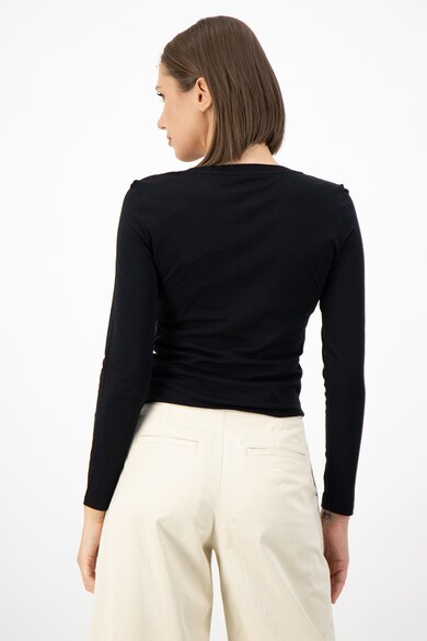 ARMANI EXCHANGE Bluza slim fit cu imprimeu logo Femei