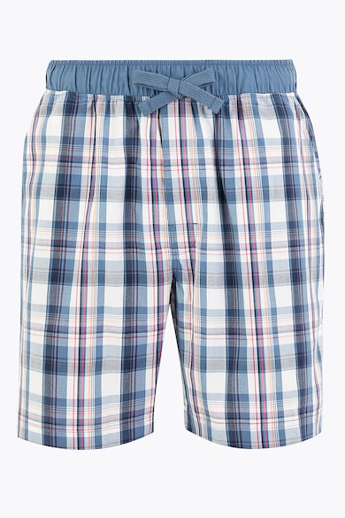 Marks & Spencer Pantaloni scurti de pijama cu snur si model in carouri Barbati