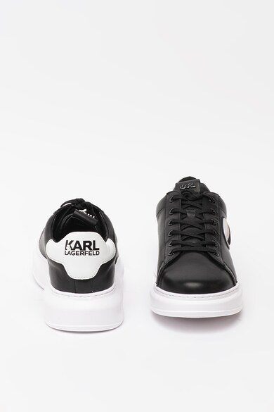 Karl Lagerfeld Pantofi sport din piele cu logo in relief Kapri Barbati