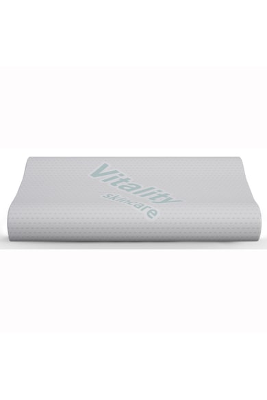 ISleep Възглавница  VitalCare, 100% Memory Foam HD®, Vitality калъф с цип, Anti-aging комплекс с витамини А, E и F, 69x41x11 см Жени