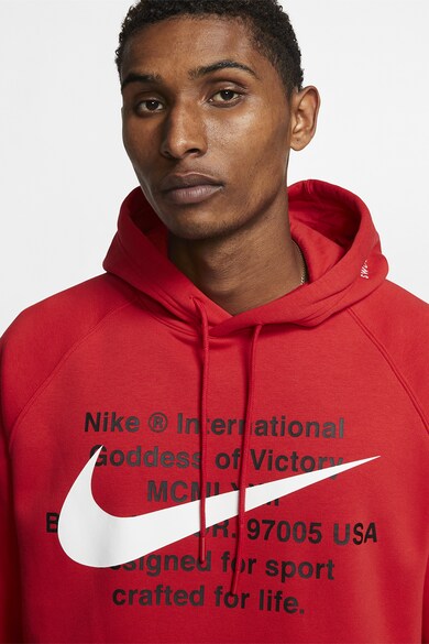 Nike Суитшърт Swoosh с качулка и ръкави тип реглан A Мъже