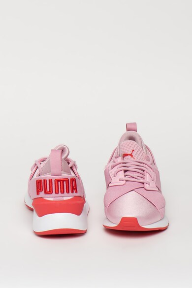 Puma Спортни обувки Muse Jr с контрастни детайли Момичета