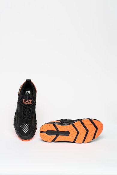 EA7 Pantofi sport de plasa cu aplicatie logo Femei