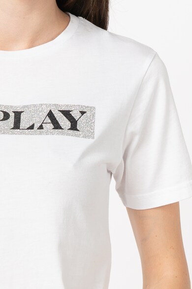 Replay Tricou cu imprimeu logo Femei