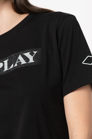 Replay Tricou cu imprimeu logo Femei