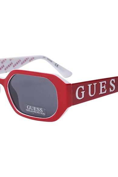 GUESS Квадратни слънчеви очила с релеф Жени