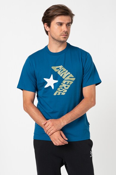 Converse Тениска с овално деколте и лого Мъже