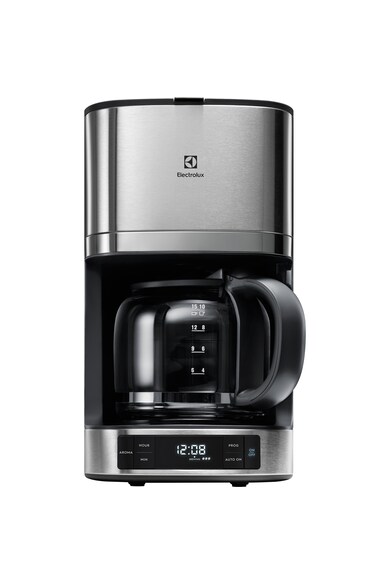 Electrolux Cafetiera  , 1080W, 1,375L, selector aroma, timer programabil 24h, Auto-off 40 min, corp inox Femei