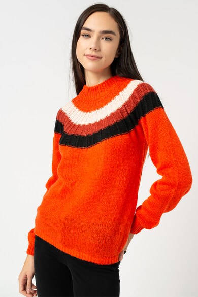 Garcia Пуловер с вълна с цветен блок Жени