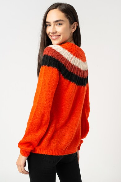 Garcia Pulover din amestec de lana cu model colorblock Femei