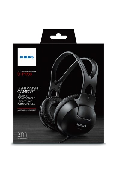 Philips Casti Audio Over-Ear  SHP1900/10, cu fir, Negru Femei