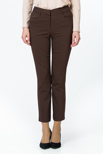 Sense Pantaloni conici crop cu talie inalta Femei