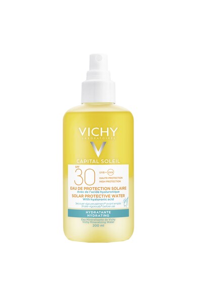 Vichy Apa de protectie solara Hidratanta  Capital Soleil pentru corp SPF30+, 200 ml Femei