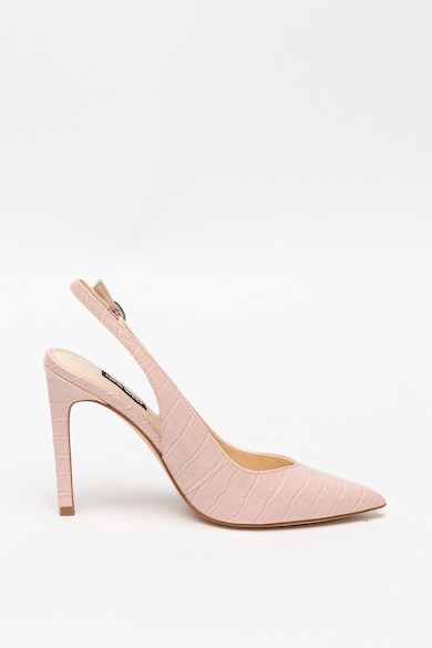 NINE WEST Pantofi slingback din piele ecologica cu imprimeu piele de reptila Tina Femei