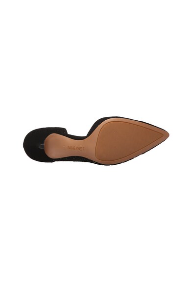 NINE WEST Pantofi de piele intoarsa, cu toc inalt si perforatii Kreamer Femei