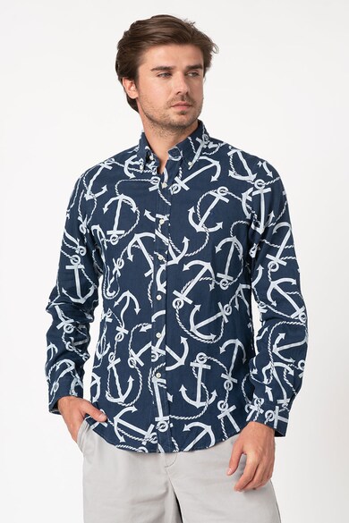 Polo Ralph Lauren Lenvászon ing legombolható gallérral férfi