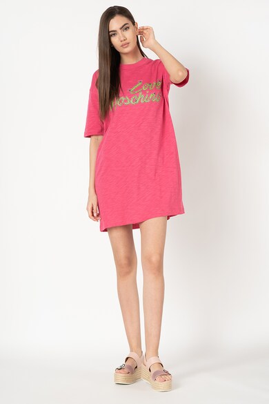 Love Moschino Rochie mini cu imprimeu logo Femei