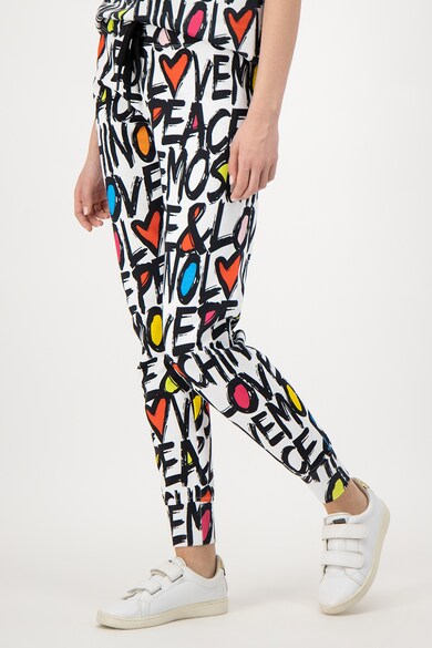 Love Moschino Pantaloni sport cu imprimeu logo Femei