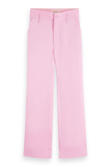 Maison Scotch Pantaloni din satin cu croiala ampla Femei