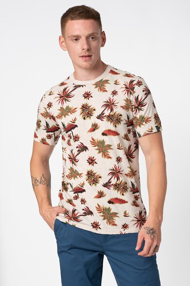 Scotch & Soda Scotch&Soda, Tricou din bumbac cu imprimeu Barbati